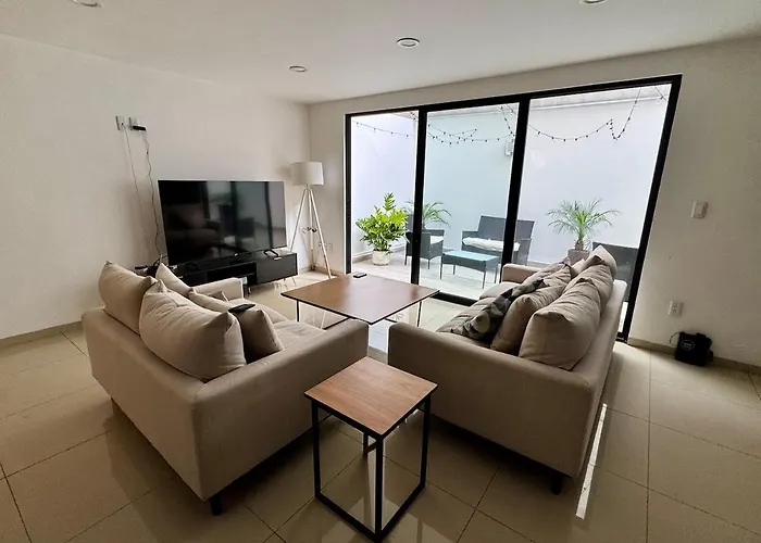 Luxury Garden House Condesa - Terrace&parking Apartamento *
