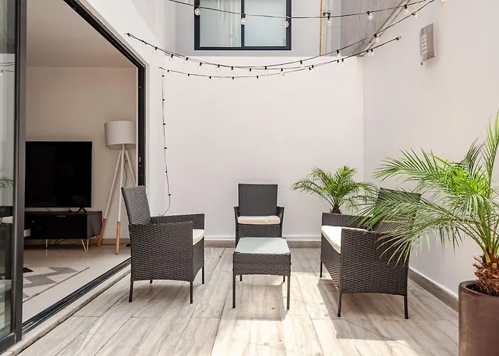 Apartamento Luxury Garden House Condesa - Terrace&parking