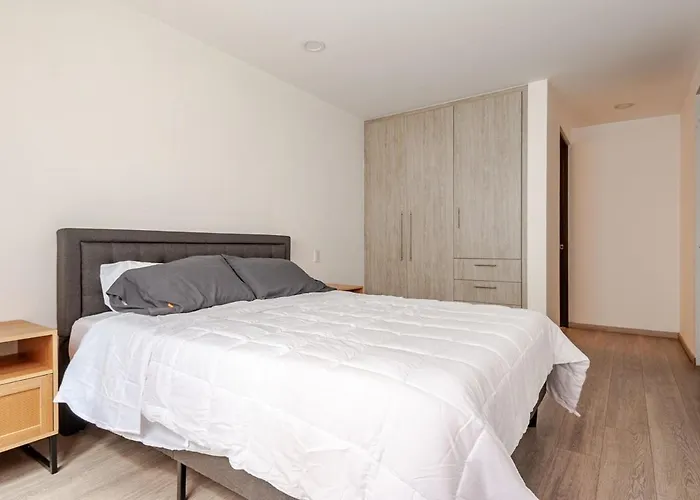 Luxury Garden House Condesa - Terrace&parking