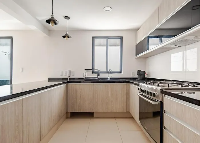 Luxury Garden House Condesa - Terrace&parking Apartamento *